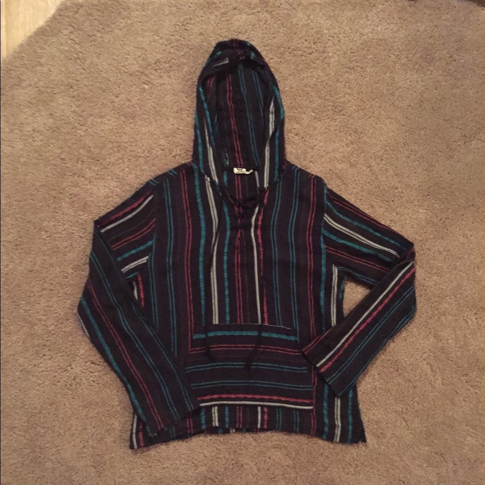 Soft cotton Baja beach hoodie